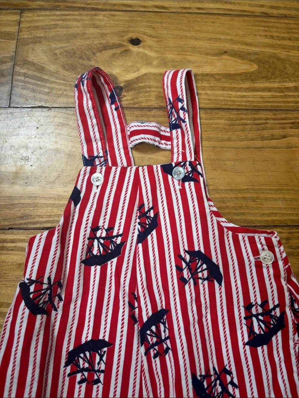 Health-tex Size 24 Months Nautical Overalls feat. Boats